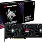 T/VIDEO POWERCOLOR RX9060XT 16G-A RADEON/16GB GDDR6/PCI-E 5.0/2XDP/COLOR NEGRO