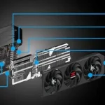 T/Video Powercolor Rx9060Xt 8G-A Radeon/8Gb Gddr6/PCI-E 5.0/2Xdp/Color Negro