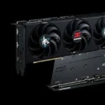 T/Video Powercolor Rx9060Xt 8G-A Radeon/8Gb Gddr6/PCI-E 5.0/2Xdp/Color Negro