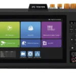 Probador De Video Epcom Tpturbo8Kplus Pantalla LCD De 7" Para IP Onvif/8Mp Tvi/8Mp Cvi/8Mp Ahd/Sdi/Ex-Sdi/Multimetro/Cable Tdr/Prueba De Red De Fibra Optica/Medidor De Distancia Laser/Camara Integrada
