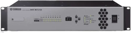 Procesador Matricial De Audio Yamaha Mtx5-D/Dsp/34 Entradas X 16 Salidas/Ideal Para Instalaciones Comerciales/Interfaz Dante