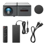 VIDEOPROYECTOR PORTATIL STEREN 450 LUMENES ANSI/1920X1080/BOCINA/BLUETOOTH/FHD/HDMI/USB 2.0/GRIS, PRO-500