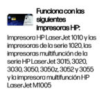 Toner HP 12A Para 1015/1020/1018/3015/3020/3030 Q2612A