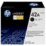 Toner HP 42A P/Laserjet 4250/4350 Negro Q5942A (10,000 Pag.)