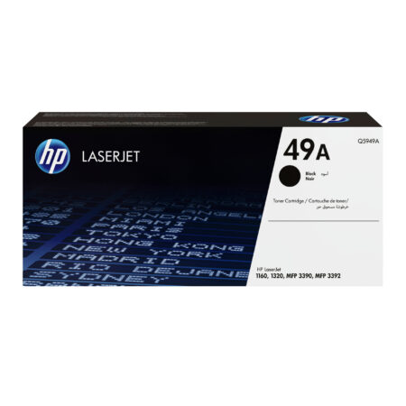 Toner HP 49A Negro Para Impresoras 1160/1320/3390 Q5949A