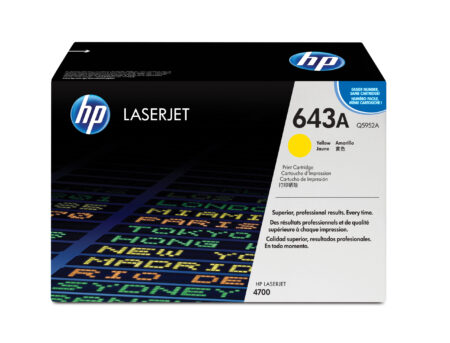 Toner HP Q5952A Amarillo 10,000 Paginas P/Laser 4700