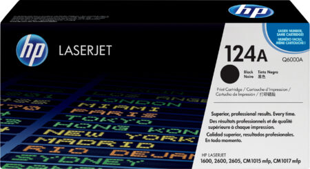 TONER HP Q6000A COLOR NEGRO 2,500 PAGINAS P/LASERJET 2600