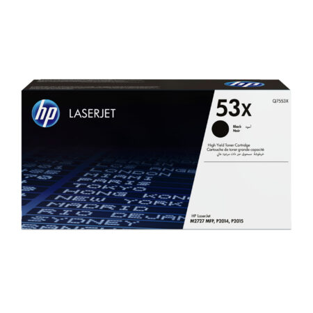 Toner HP 53X Negro Alto Rendimiento 7000 Paginas Q7553X