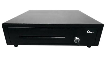 Qian Cajon De Dinero Sheng – 5 Billetes, 8 Monedas, Acero Laminado, Ranura Para Doc, 3 Posiciones De Candado, Abertura Manual Y Electronico, Qcd1701