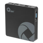 Qian Mini Pc Celeron N3350 - 4Gb, 64Gb, LAN, WiFi, Bt, 4 USB, Jack 3.5Mm, HDMI VGA, Incluye Kit De Teclado Y Mouse, W10P, 1 Año Garantia, Qii-07C46-Kw