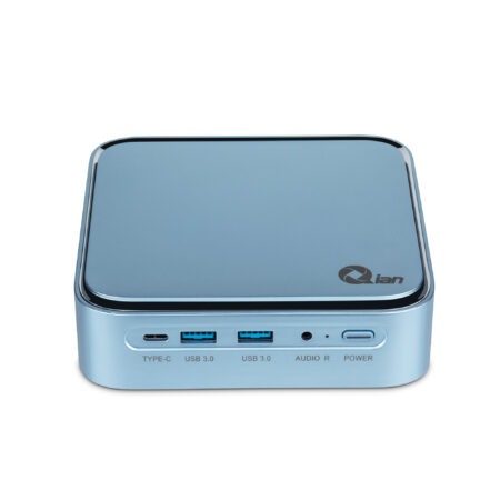 Qian Mini Pc Core I3 1115G4 - 8Gb, 128 Gb, WiFi, Bt, 4 USB 3.0, 1 Type C, HDMI, 3.5Mm Audio, W11 Trial, Vesa Mount, 1 Año De Garantia, Qii-11381