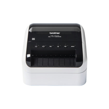 Impresora De Etiquetas Brother Ql1110Nwb – Térmica Directa, WiFi, LAN, Imprime Etiquetas De Papel De Hasta 4 Pulg. De Ancho Y Hasta 69 Etiquetas/Minuto