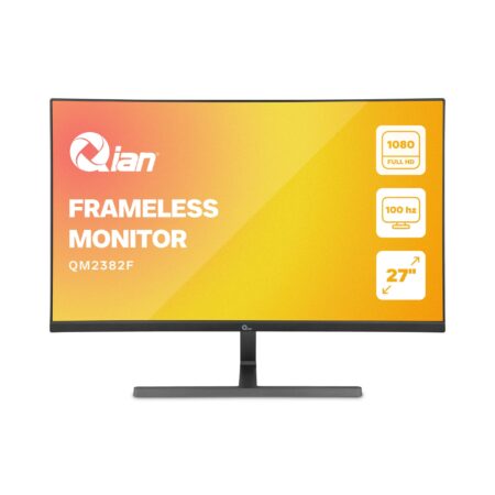 Monitor - Qian, Modelo Qmf-Ipf27-01, Pantalla IPS De 27 Pulgadas, Frecuencia De Actualización De 100Hz. Full HD 1920 X 1080