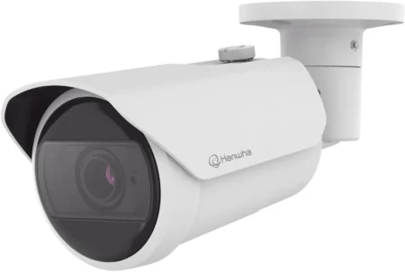 Camara Bala IP Hanwha Techwin Wisen Qno-C9083R 8Mpx/Lente Motorizado 3.2-10.2Mm/Ia/Wdr 120Db/Ip66 Ik10/Ir 30M