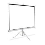 Pantalla Para Proyeccion 120" Con Tripie Qian Qpd-69603 Blanco Mate
