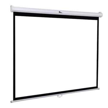Pantalla Para Proyeccion 100″ Manual Qian Guding Qpg-69502 Blanco Mate