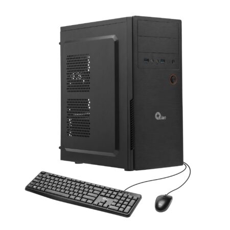 Qian Office Pc Ci5 13400 - 16Gb, 480Gb, 4Usb 3.2 Gen1, 2 USB 2.0, 1 DP, 1 HDMI, 1 D-Sub, 1Rj45, 3 Audio Jack, 1 Ps2 Mouse, Sin Win, 1Y, Qpi-Opci01.01