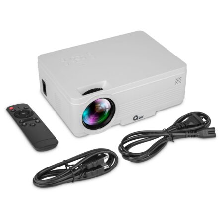 Videoproyector Qian Qxp 1280-720/200 Lumenes/1280x720/lcd/bluetooth/inalambrico/con Bocinas/blanco/qxp-ethrx