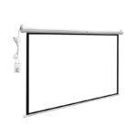 Pantalla Para Proyeccion 100" Manual Qian Qxs-1E100/Electrica/Color Blanco