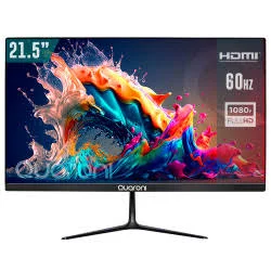 Monitor 23.8″ Quaroni Mq24-02 LED/VA/VGA/HDMI/Color Negro