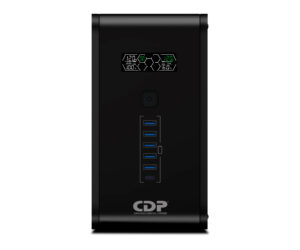 NO BREAK CDP R-SMART1210 DE 1200VA/720W INTELIGENTE, 10 CONTACTOS, LCD, USB