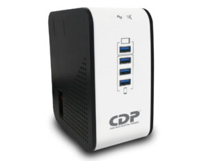 REGULADOR CDP R2CU-AVR1008 DE 1000VA/400W 8 CONTACTOS C/USB