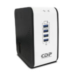Regulador De Voltaje Cdp De 1000Va/500W 8C