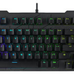 TECLADO ALAMBRICO OPTO MECANICO ASUS RA07 TUF K3 GEN II/RD/CA/ABS/COLOR DE SWITCH RGB AURA SYNC/IDIOMA INGLES/COLOR NEGRO
