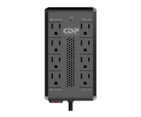 Regulador De Voltaje Cdp Ravr1408 1410Va/700W Avr – 8 Salidas, 175 Julios, 120 Vac