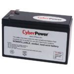 Batería De Reemplazo Cyberpower Rb1290 - Negro, 12 V, 9 Ah