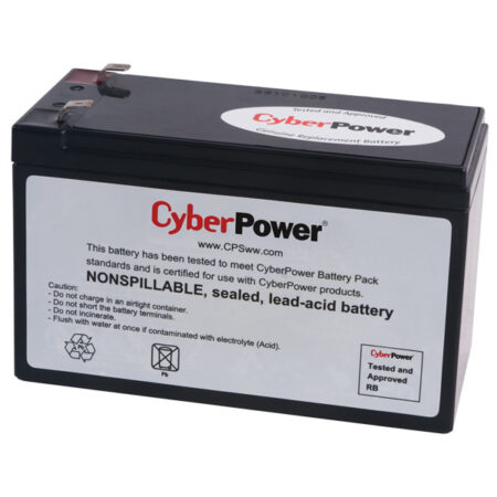 Batería De Reemplazo Cyberpower Rb1290 – Negro, 12 V, 9 Ah