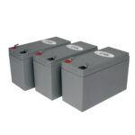 Kit De Cartuchos De Baterías De Reemplazo Par Tripp-Lite Rbc53 - Gris