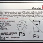 Batería Para No Break Apc Rbc6 - Sealed Lead Acid, Batería De Reemplazo