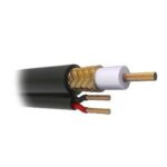 Bobina Coaxial Siames Rg-59, Bobina 305 Metros, Negro