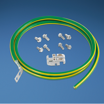 Kit De Jumper P/Conexion A Barra De Tierra Fisica Panduit Rgcbnj660P22, 6 Awg, 1.52 M De Largo