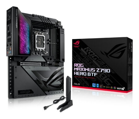 MB ASUS ROG MAXIMUS Z790 HERO BTF SOCKET LGA1700/DDR5/192GB/INTEL Z790/COMPATIBLE CON CONECTOR ADVANCED BTF, ATX