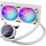 Enfriamiento Liquido ASUS Rog Ryuo Iii 240 Argb Wht, 2X120Mm, 800-2600Rpm, Edicion Blanco