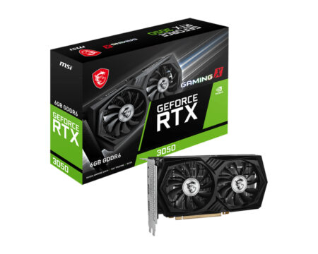T/VIDEO MSI NVIDIA GEFORCE RTX 3050 GAMING X 6G/6GB/GDDR6/96BIT/14GBPS/1507MHZ/DP/HDMI/PCI EXPRESS GEN 4.0