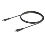 Cable USB-C A Lightning De 1M Color Negro - Certificado Mfi