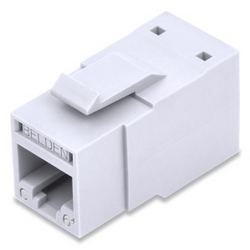 Conector Modular Jack RJ45 Belden RJ45 Cat6 – Rj-45, RJ11, Blanco, Pbt, Cat6