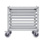 Rack Movil De 6 Unidades Ubiquiti U-Rack-6U-Tl/1 Patchpanel De 24 Puertos Gigabit/6U/Incluye Ruedas/