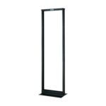 Rack De Dos Postes Estandar Panduit R2Ps 9"/Rieles Numerados Y Roscados/12-24/Acero/Color Negro