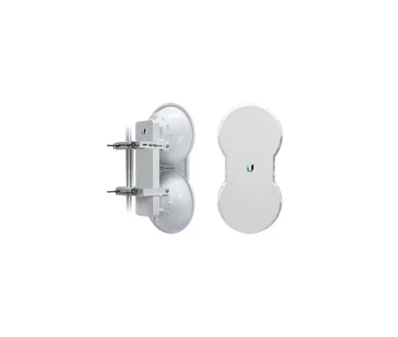 RADIO DE BACKHAUL UBIQUITI ALTA CAPACIDAD FULL DUPLEX/ANTENA INTEGRADA/TECNOLOGIA AIRFIBER/2GBPS/24GHZ/AF-24HD
