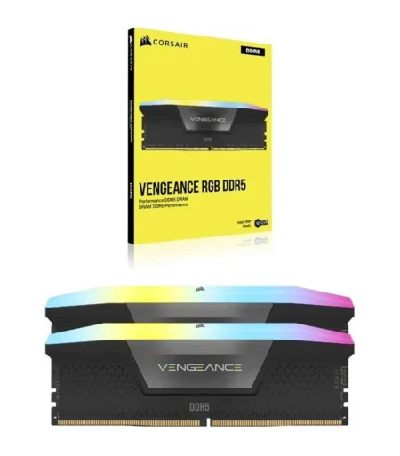 Memoria DDR5 128Gb 5600Mhz Corsair Vengeance Rgb Cmh128Gx5M4B5600C40 (4X32Gb), Cl40, Xmp