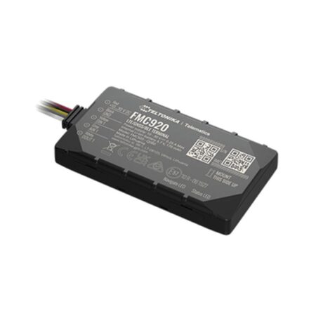 Rastreador Gps Vehicular Teltonika Fmc920 4G Lte Cat 1 Y 2G, Identificacion De Conductores, Bloqueo Remoto, Deteccion De Jammer, Sensores De Temperatura, Humedad, Magneticos Y De Combustible Bluetooth