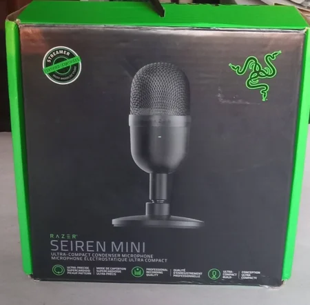 Microfono Mini Alambrico Razer Rz19-03450100-R3U1/USB/20Hz-20Khz/Color Negro