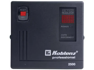 Regulador De Voltaje Koblenz Er-2550 2500Va 6 Contactos , 00-1560-2 (Openbox)