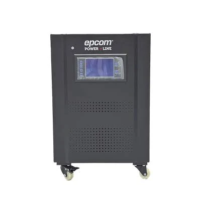 Regulador De Voltaje Industrial Bifasico Epcom Powerline Epl5K2Fvr 5 Kva/5 Kw 220 V/Entrada 176-264 V Vca/Salida 215.6-224.4 Vca