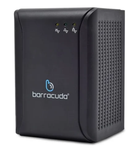 Regulador Barracuda Avr-1300 700W, 1300Va, Entrada 120-140V, 8 Contactos, 2X USB