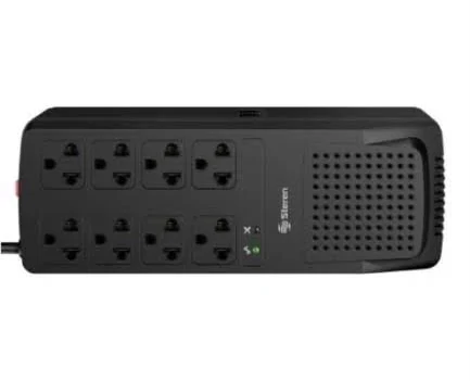 Regulador Steren Reg-1050 1000 Watts/140j/8 Contactos/negro